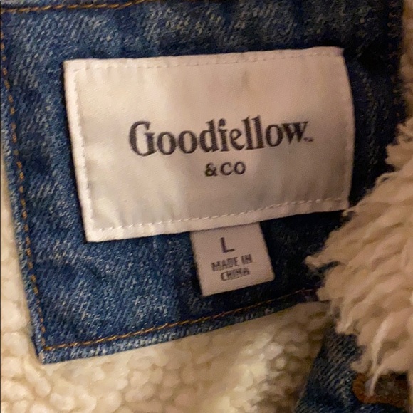 Denim, fleece lined jacket - Picture 2 of 2